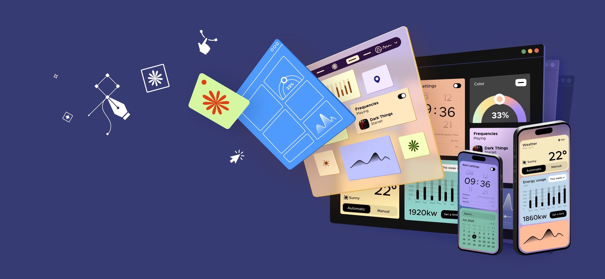 From icons to a comlete UX/UI