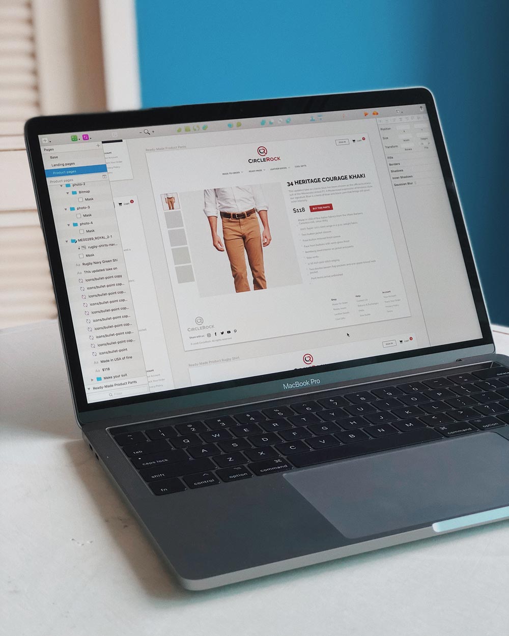 eCommerce design process