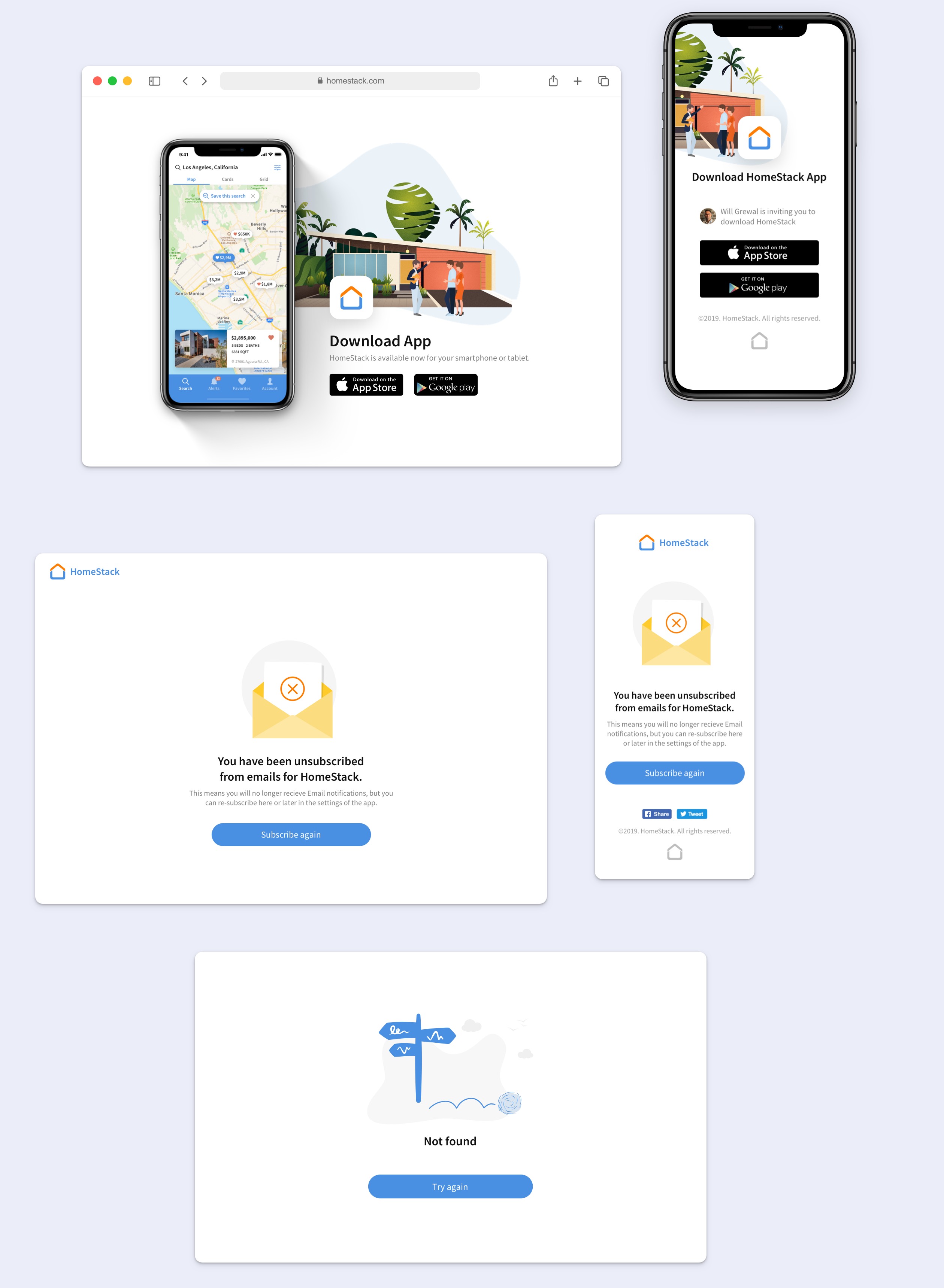 Service Pages Design